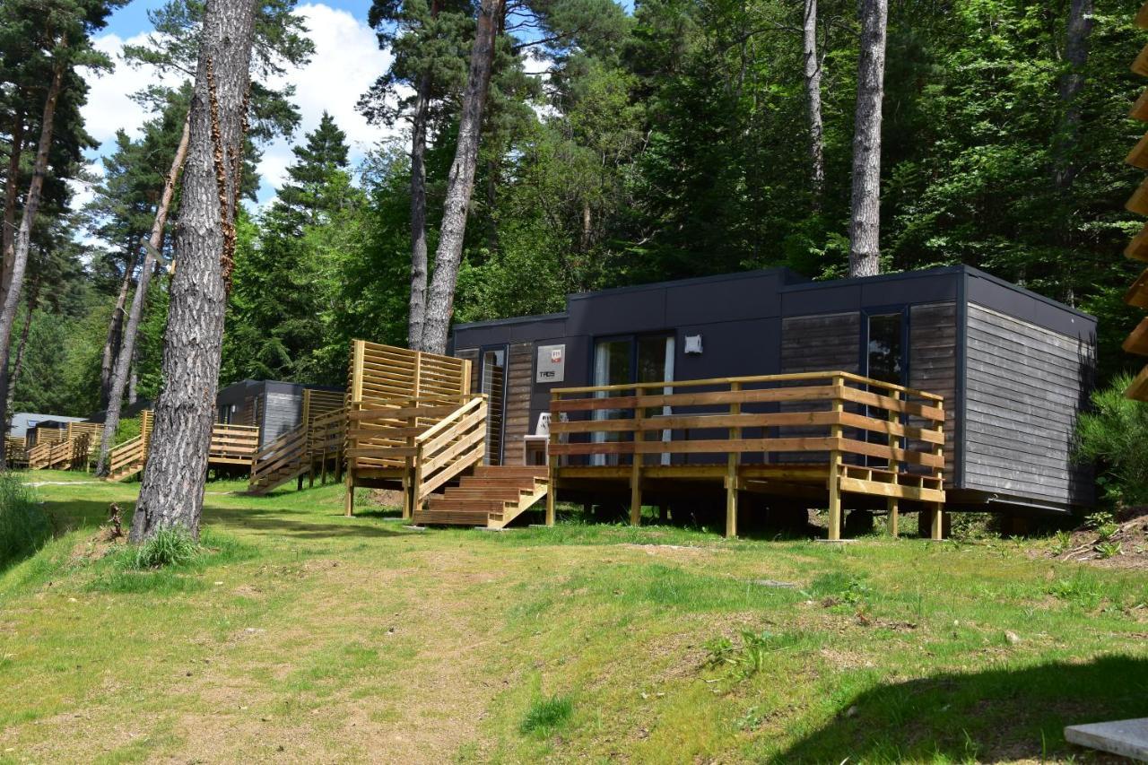 Camping Domaine Du Lac Chambon Murol Eksteriør billede