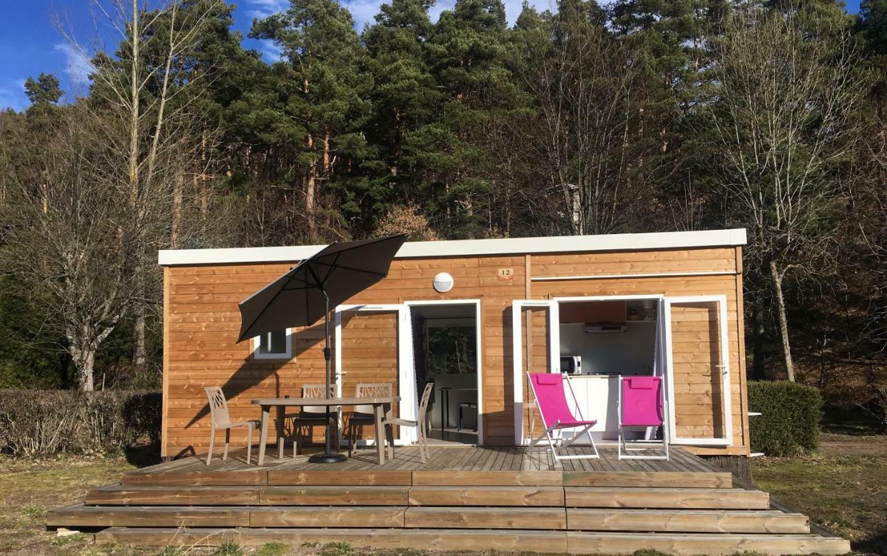 Camping Domaine Du Lac Chambon Murol Eksteriør billede